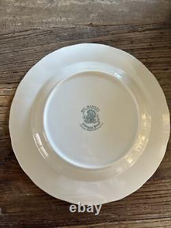 12 Johnson Bros. England His Majesty Turkey 10 3/4 Dinner Plates