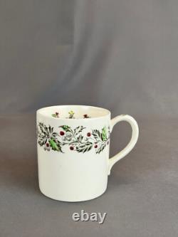 12 Johnson Bros MERRY CHRISTMAS Transfer 3 Mugs MINT