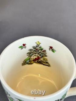 12 Johnson Bros MERRY CHRISTMAS Transfer 3 Mugs MINT