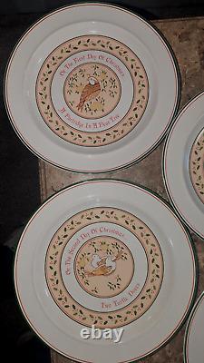 12 Johnson Brothers 12 Days of Christmas Dinner Plates 12 different design/days