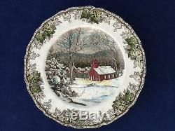 12 Johnson Brothers FRIENDLY VILLAGE 7 Piece Place Settings + EXTRAS 94 Pieces