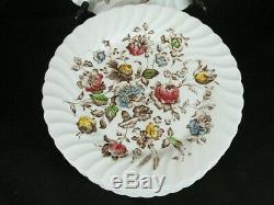 12 Johnson Brothers STAFFORDSHIRE BOUQUET Dinner Plates MINT NEVER USED