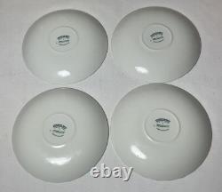 12 Pc Set Johnson Bros Indies Blue And White Flowers England Porcelain Plates
