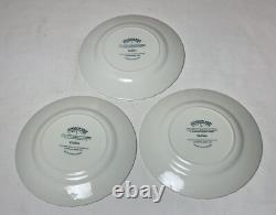 12 Pc Set Johnson Bros Indies Blue And White Flowers England Porcelain Plates