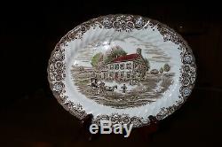 12 Place Setting Heritage Hall Dishes by Johnson Brothers Plus Serving Dishes