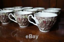 12 Place Setting Heritage Hall Dishes by Johnson Brothers Plus Serving Dishes