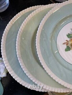 13 Dinner Plates California By Johnson Brothers Bros Old English Fruit 9 7/8
