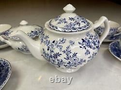 15 Pcs Full Set Of Johnson Brothers Devon Cottage Tea Set