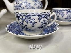 15 Pcs Full Set Of Johnson Brothers Devon Cottage Tea Set