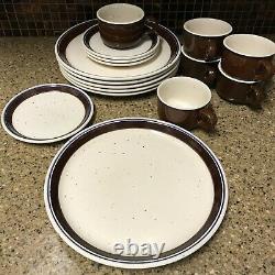 16 Piece Johnson Brothers Bahia TABLE PLUS Stoneware Set 6 Lg, 4 Sm, 6 Mugs