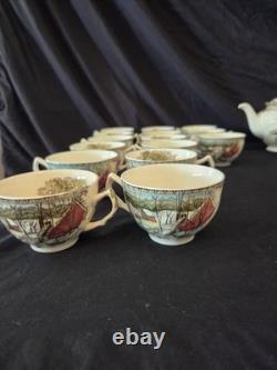 1956 Johnson Brother's Friendly Village Hand Painted Made in England- YOU PICK
