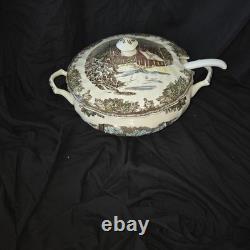 1956 Johnson Brother's Friendly Village Hand Painted Made in England- YOU PICK
