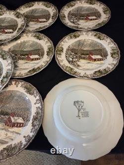 1956 Johnson Brother's Friendly Village Hand Painted Made in England- YOU PICK