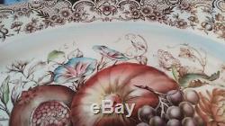 20 1/4 Thanksgiving Platter Johnson Bros. Harvest, Windsor Ware, Mint