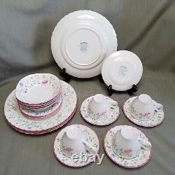 20- Piece Johnson Brothers Summer Chintz 20 Piece Set for 4 NEW