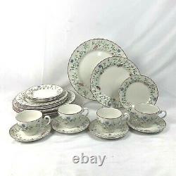 20 Piece Set Johnson Brothers Summer Chintz Dinner Lunch Bread Plate Cup Saucer