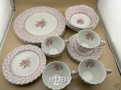 20 piece Johnson bros. Rose Bouquet Service for 4 20 piece Johnson bros. Rose Bouquet Service for 4