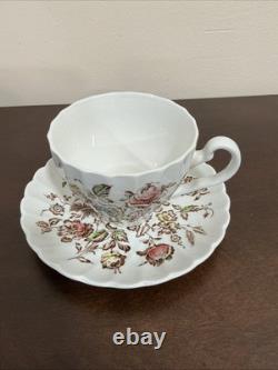 22 PC Staffordshire Bouquet Made In England By JOHNSON BROS
