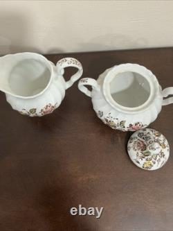 22 PC Staffordshire Bouquet Made In England By JOHNSON BROS