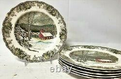 23 The Friendly Village & Country Life Johnson Bros Serving Tray Plates and More