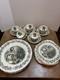 23 Pc Lot Vintage Johnson Bros Merry Christmas Dinner Salad Cup Saucer