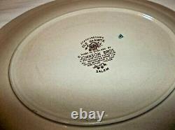 25 Piece Staffordshire Old Granite Salem Dish Set Johnson Bros Made in England