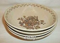 25 Piece Staffordshire Old Granite Salem Dish Set Johnson Bros Made in England