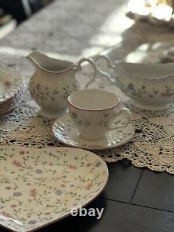 27 Pieces Johnson Bros Summer Chintz Dinnerware Set Dinner