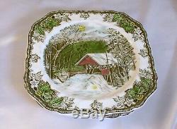 28 pc set, FRIENDLY VILLAGE, Johnson Brothers, England, 4 7-pc place settings