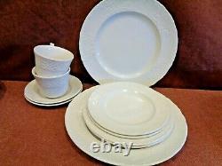 2 JONHSON BROTHERS RICHOMND WHITE 5 PIECE PLACE SETTINGS (Free Shipping)