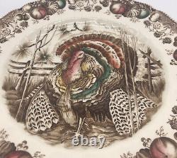 2 Johnson Brothers HIS MAJESTY 10 5/8 Dinner Plates MADE IN ENGLAND