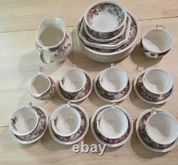 31 Piece Devonshire Johnson Bros England Fine China Pat No. 118579