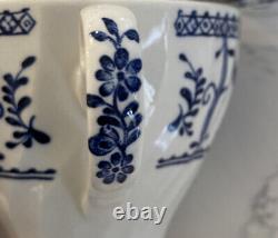36 Piece Johnson Bros Indies Blue England Ironstone Tea Cup Creamer Sugar Bowl