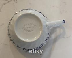 36 Piece Johnson Bros Indies Blue England Ironstone Tea Cup Creamer Sugar Bowl