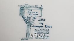 38-piece Johnson Brothers Friendly Village Dinnerware Set. Made in England