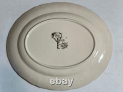 3 Different Oval Platters The Friendly Village Johnson Brothers Covered Bridge