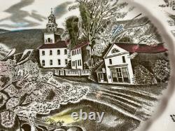3 Different Oval Platters The Friendly Village Johnson Brothers Covered Bridge