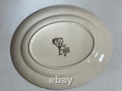 3 Different Oval Platters The Friendly Village Johnson Brothers Covered Bridge