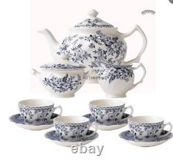 3 Items- Johnson Brothers Devon Cottage Teapot, Creamer and Sugar Bowl
