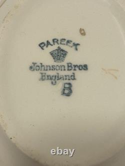 41 Piece Set Vintage Johnson Brothers Pareek Twyford 1930's Art Deco MCM