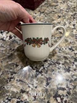42 Piece Victorian Christmas by Johnson Bros. Dish & Cup Set