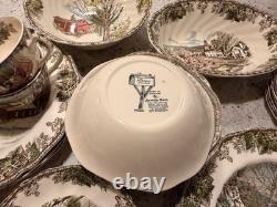42 pc Vintage Estate Set-The Friendly Village Made in England by Johnson Bros