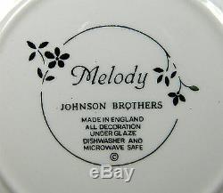 44-pcs (or Less) Of Beautiful Johnson Brothers Melody Pat China Excellent