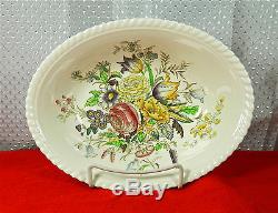 44-pcs (or Less) Of Johnson Brothers Garden Bouquet Pattern Fine English China
