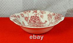 44-piece Set Of Johnson Brothers English Chippendale-red-pink Pattern China