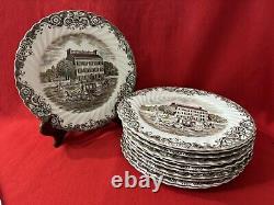 48c Johnson Brothers Heritage Hall Dinnerware Set, Made In England, A1811