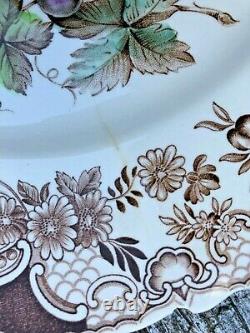 4 (+2)Vintage Windsor Ware Windsor Fruit Dinner Plates by Johnson Bros. England