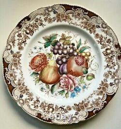 4 (+2)Vintage Windsor Ware Windsor Fruit Dinner Plates by Johnson Bros. England