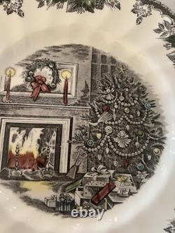 4 3 Piece Place Settings Johnson Brothers Friendly Village Christmas Holiday