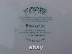 4 Johnson Bros Brookshire 10.5 Dinner Plates